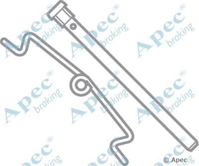 APEC BRAKING kit301 -  Комплектующие, тормозные колодки